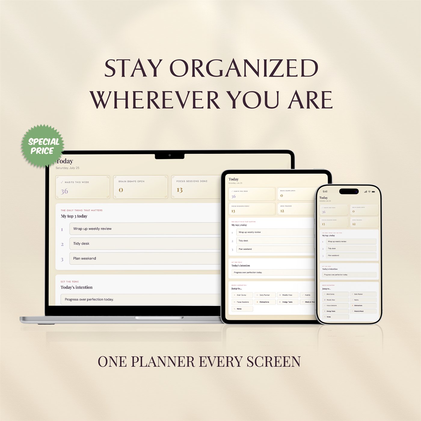 ADHD Focus & Dopamine Planner™ product preview 6 of 10