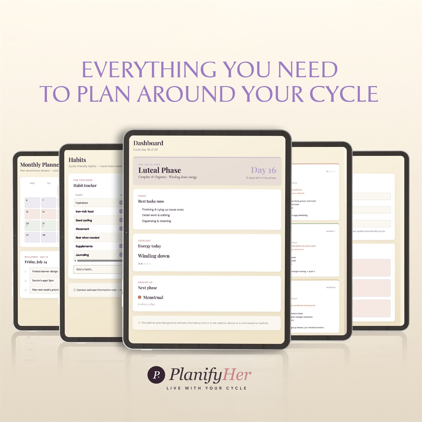 Bio-Productivity Cycle Sync Planner™ product preview 2 of 10