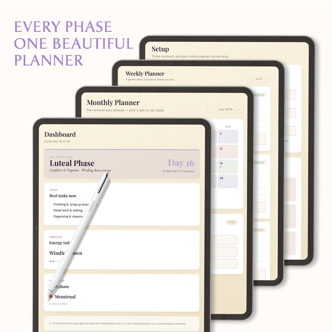 Bio-Productivity Cycle Sync Planner™ product preview 5 of 10