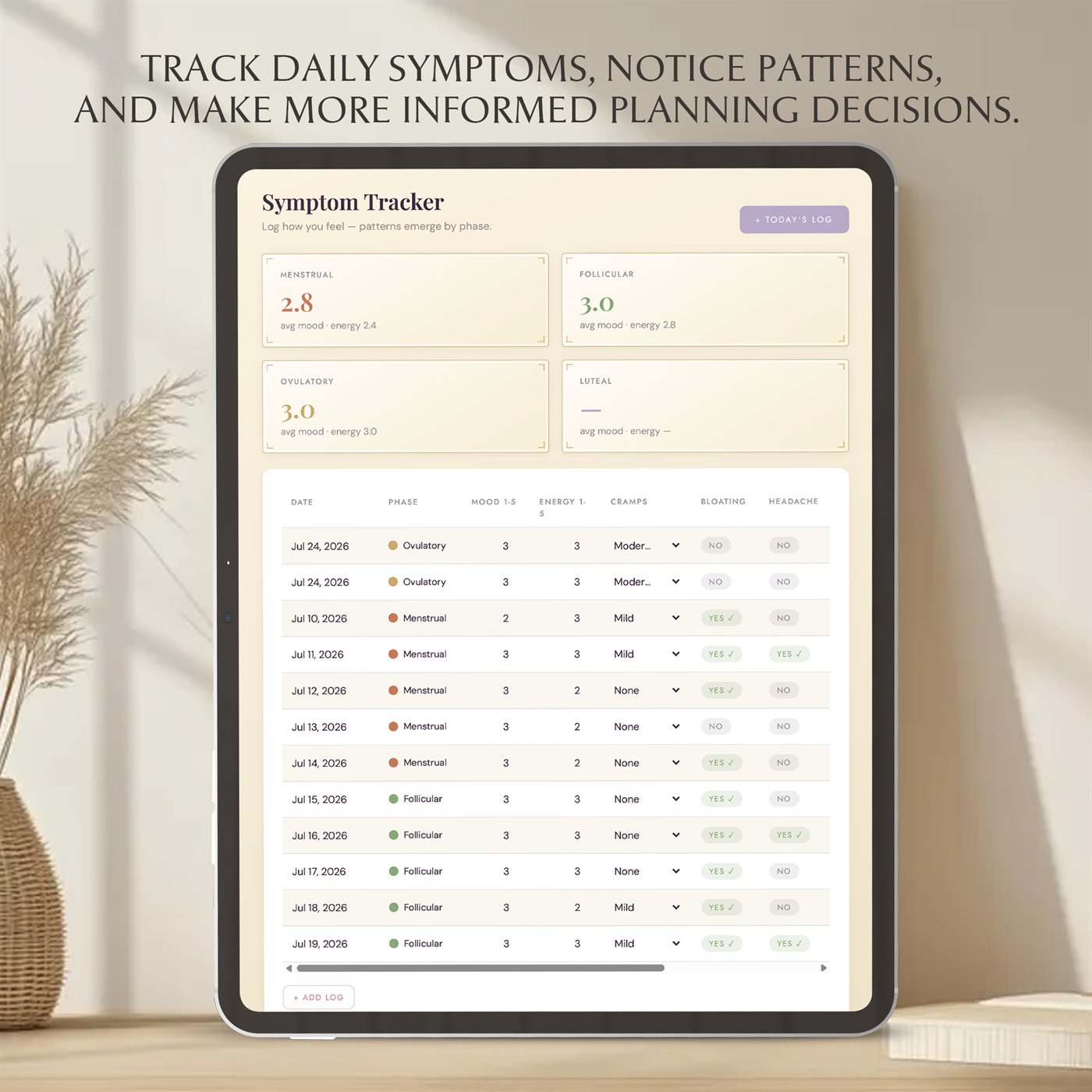 Bio-Productivity Cycle Sync Planner™ product preview 10 of 10