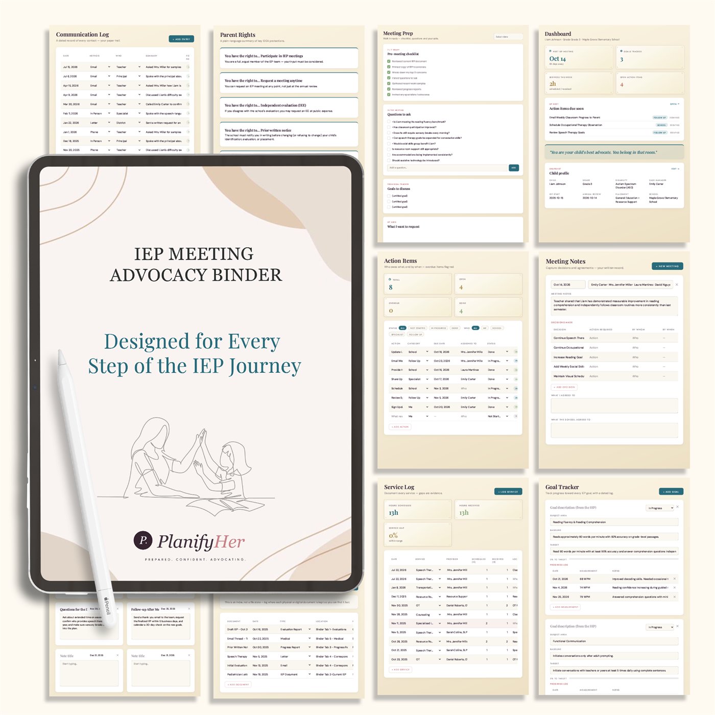 IEP Meeting Advocacy Binder™ product preview 4 of 10