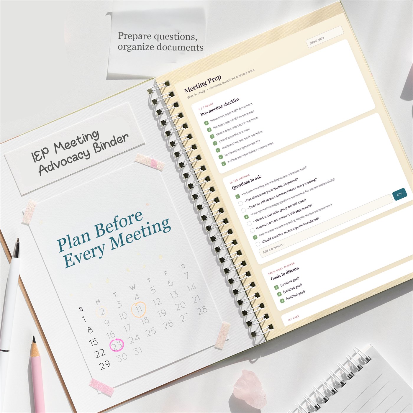 IEP Meeting Advocacy Binder™ product preview 6 of 10