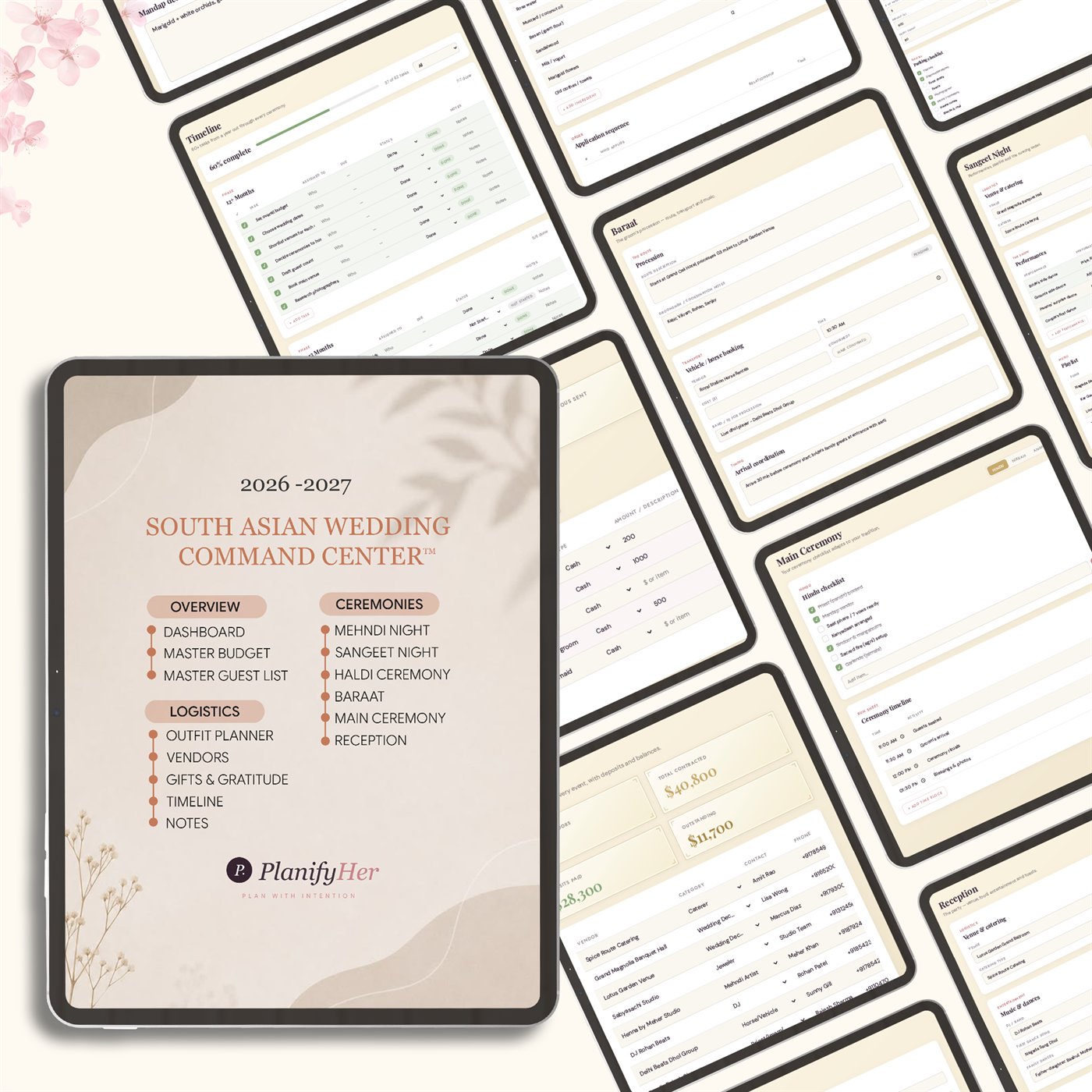 South Asian Wedding Command Center™ product preview 3 of 10