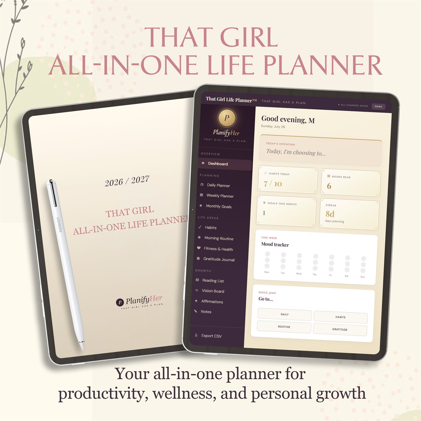 That Girl All-in-One Life Planner™ product preview 1 of 10