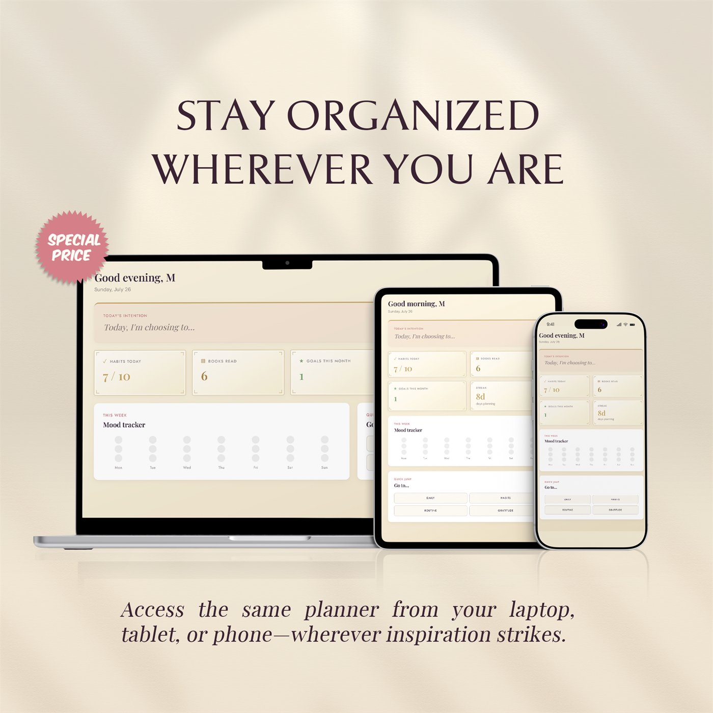 That Girl All-in-One Life Planner™ product preview 8 of 10