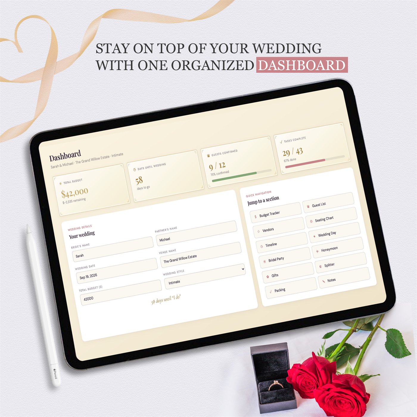 Wedding Command Center™ product preview 6 of 11