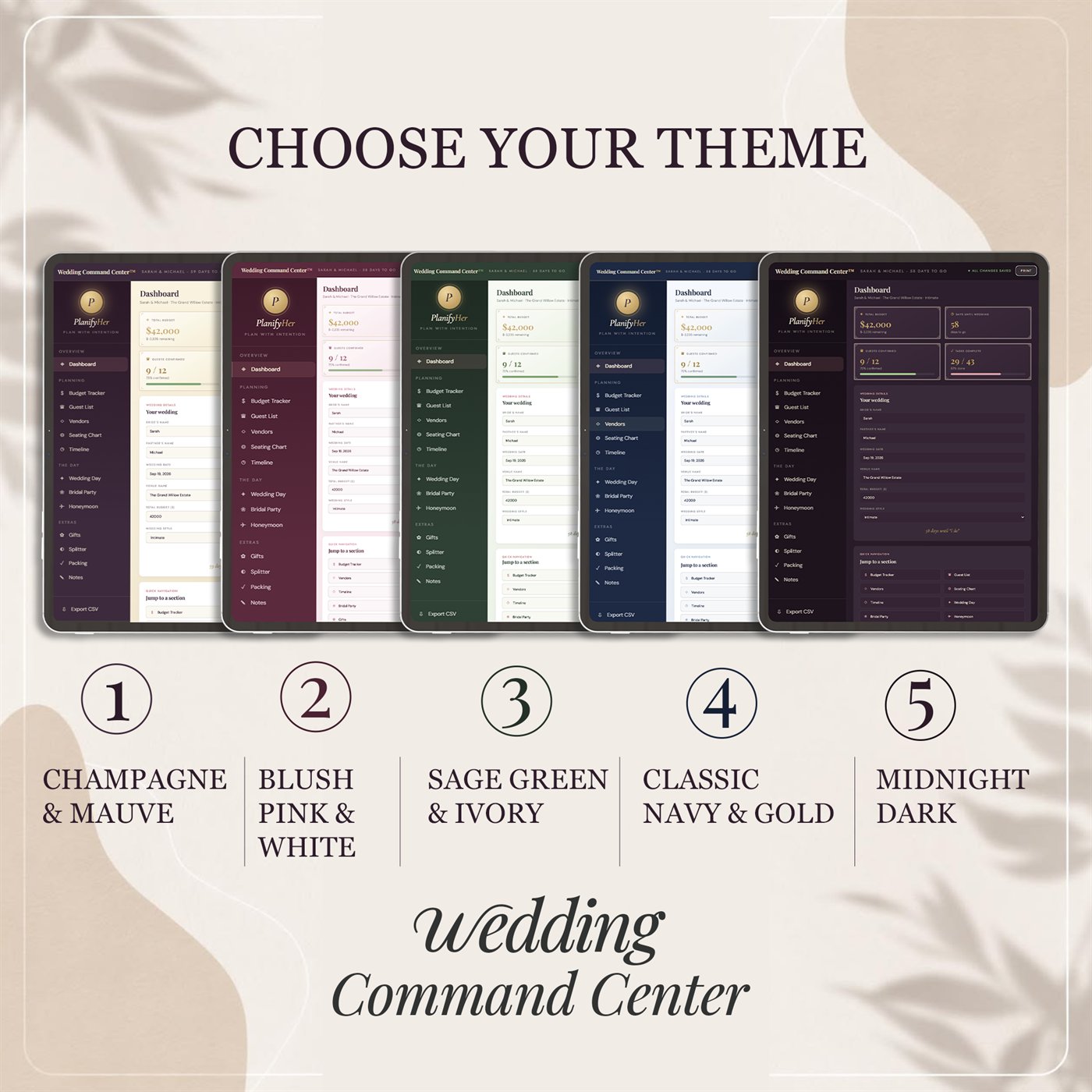 Wedding Command Center™ product preview 11 of 11